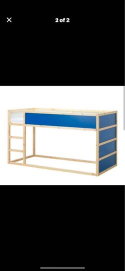 IKEA bunk bed /2 twin mattress
