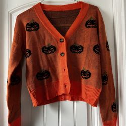 Halloween cardigan
