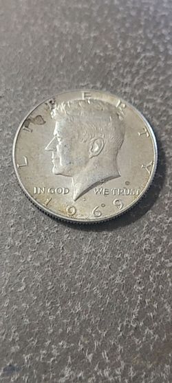 1969 Kennedy Half Dollar Coin