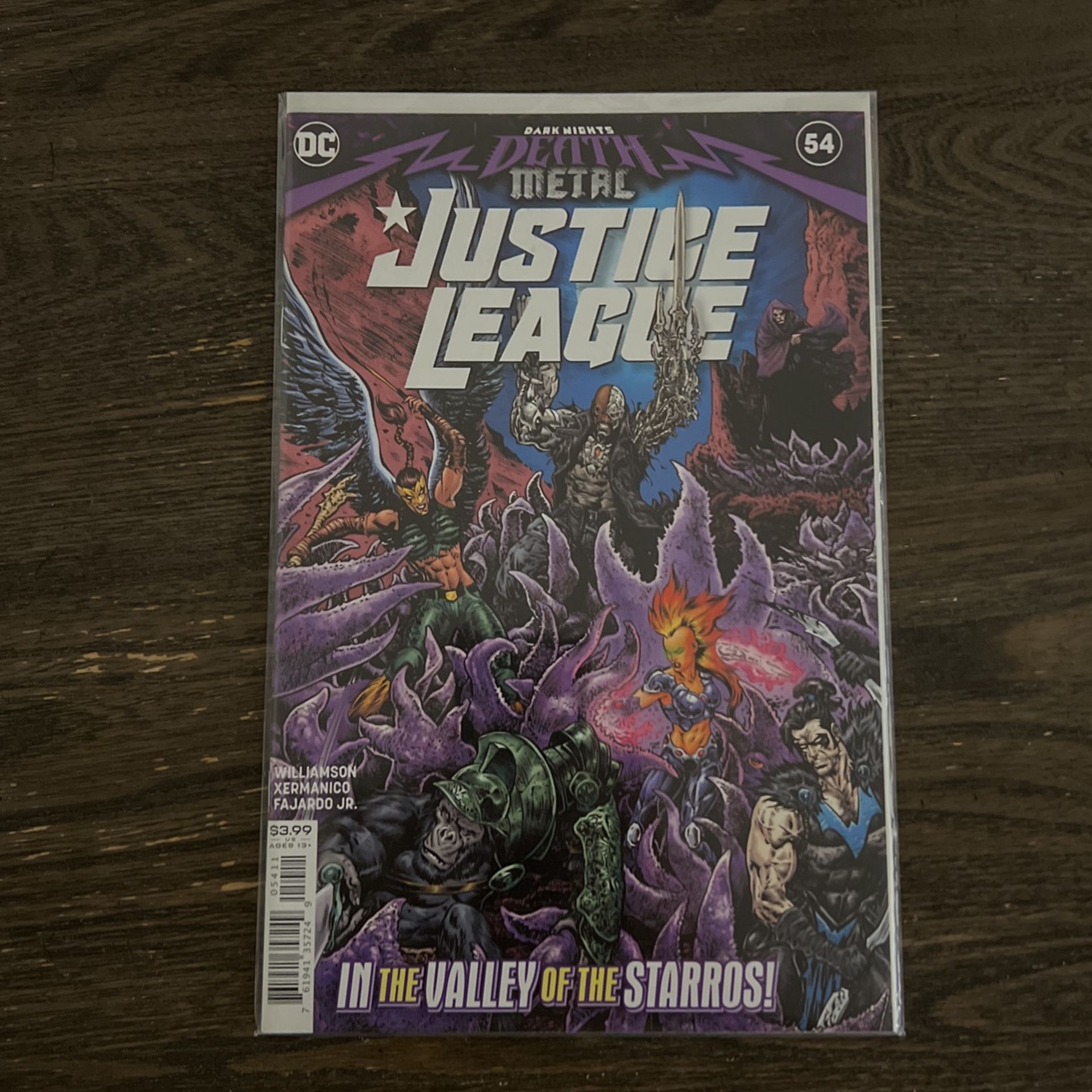 Justice League Comic Book 