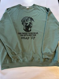 Tupac crewneck $5