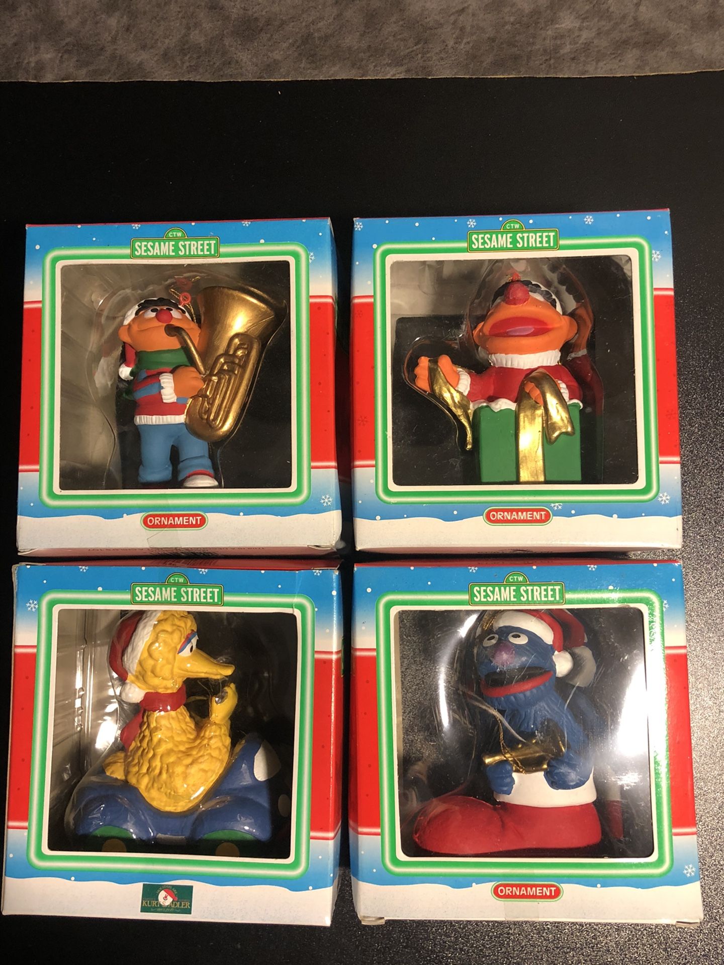 Sesame Street Christmas Ornaments