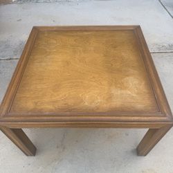 Real Wood 26 By 26 Table