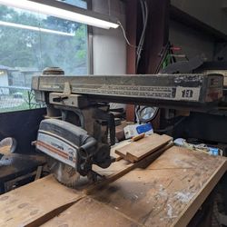 Radial Arm Saw