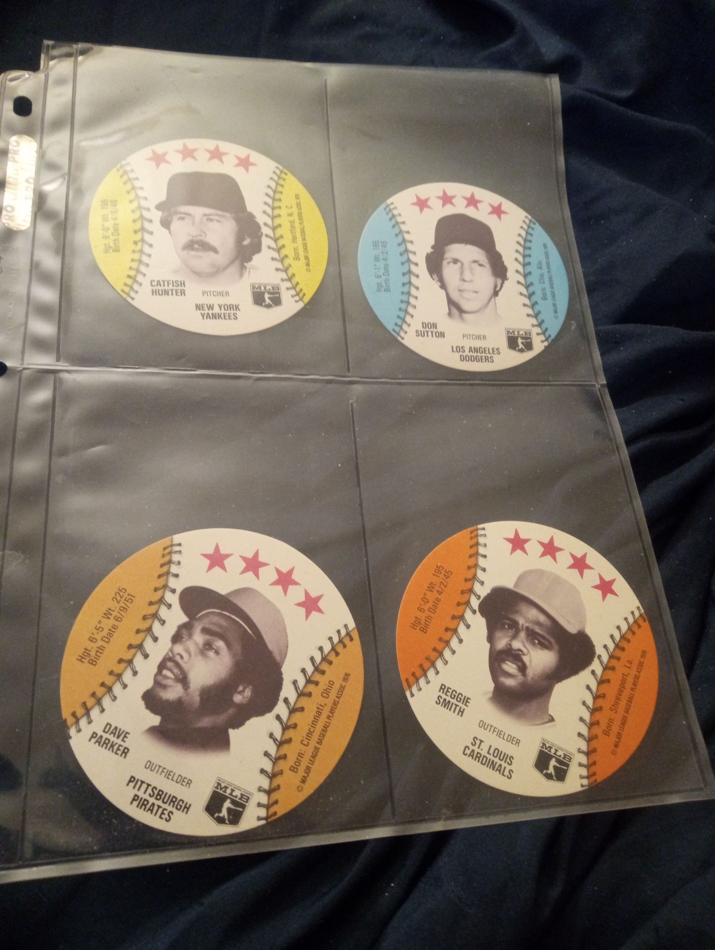 Vintage 70s Baseball Isaly discs -Mint