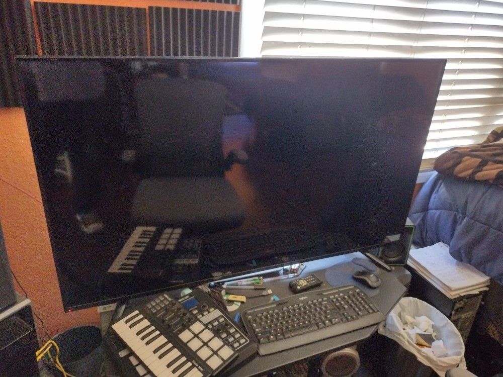 Xbox One Console With 55 Inch Flat Screen Tv