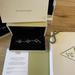 Van Cleef And Arpels Blue Clover 