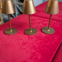 Gold rechargable Lamps (Three Dim Feature) $20 