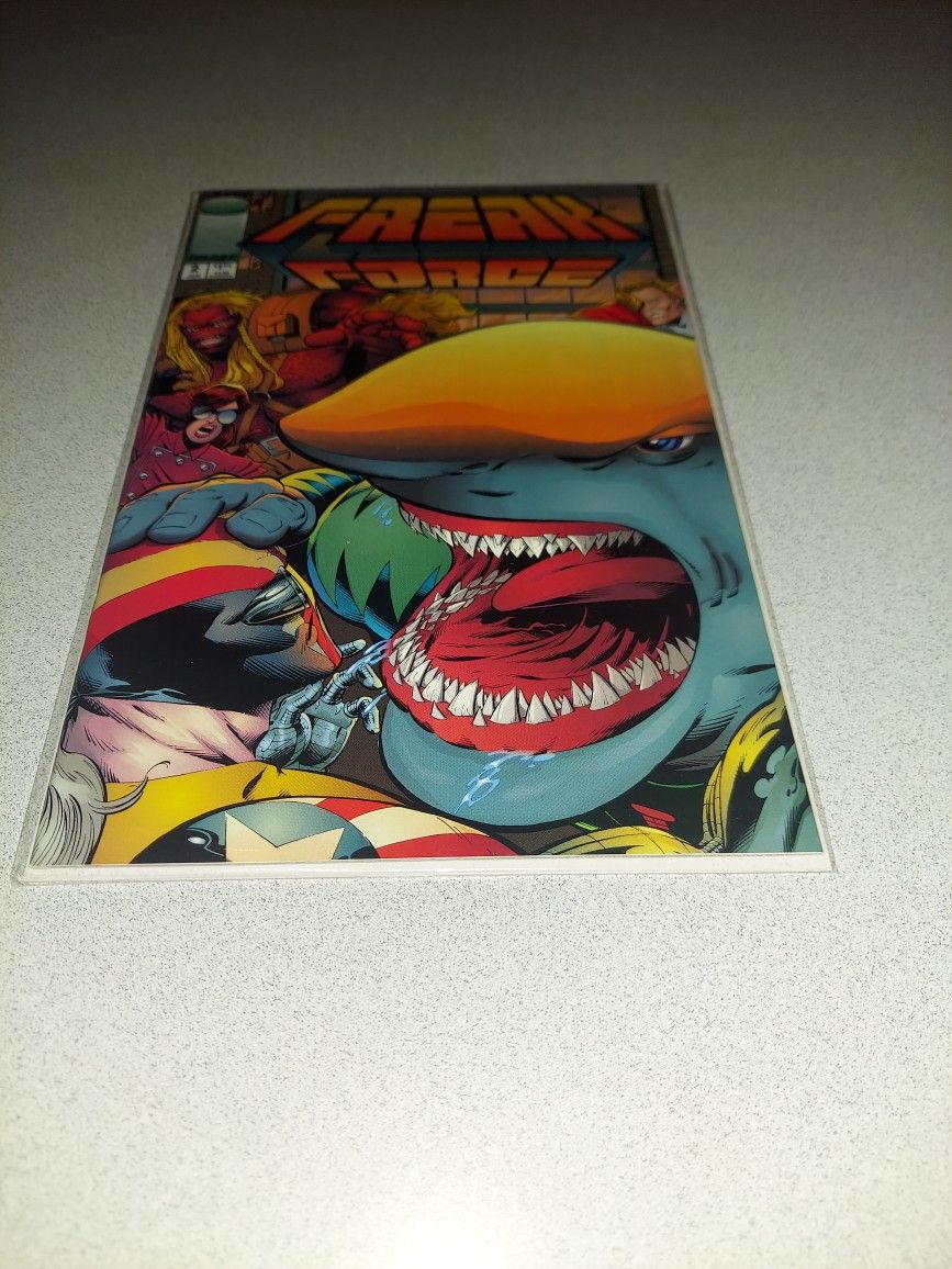 1994 FREAK FORCE #2 COMIC  BAGGED AND BOARDED