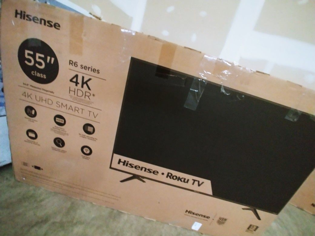 55inch Hisense 4K Smart TV