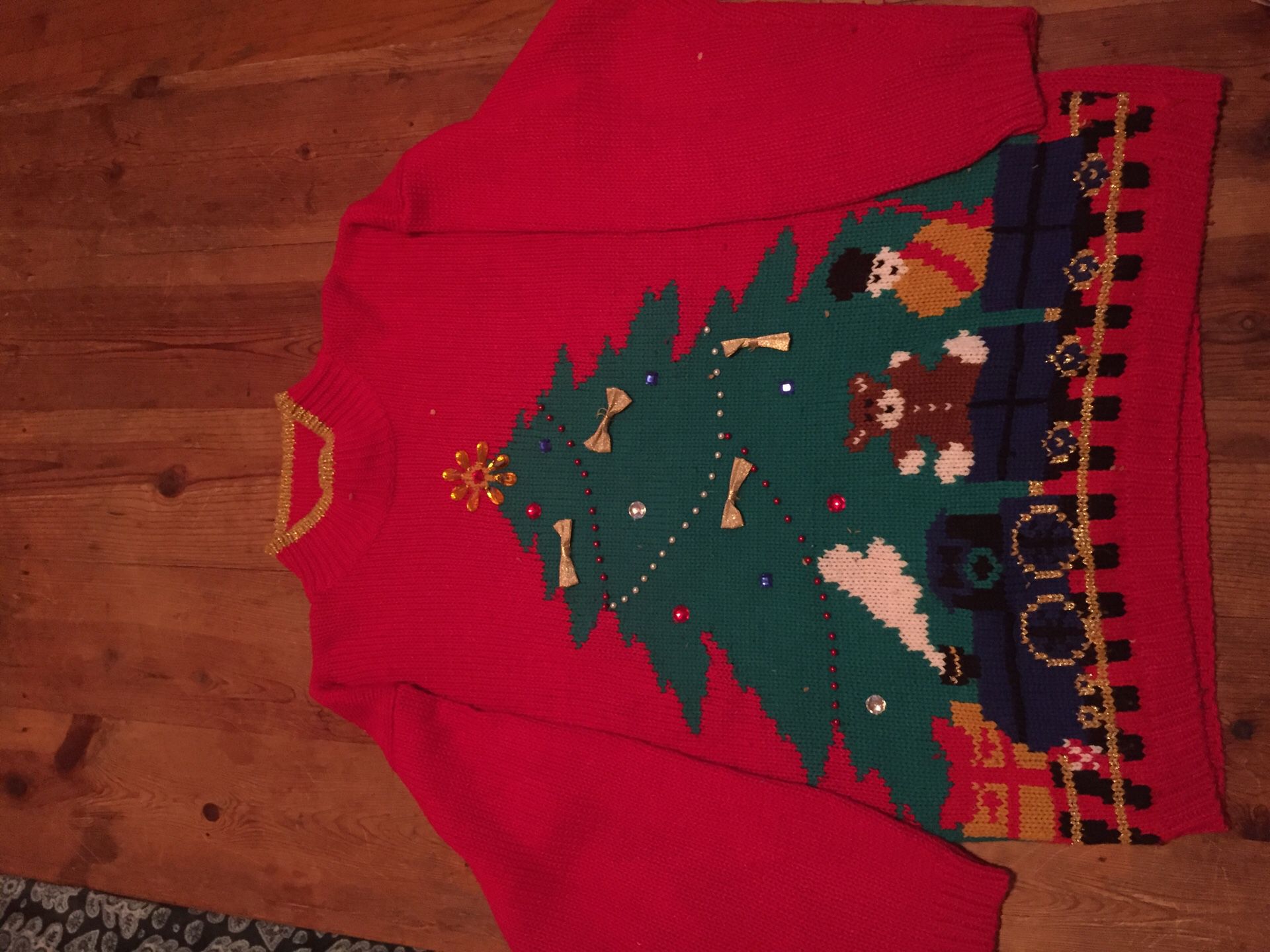 Ugly Christmas Sweater Size Small