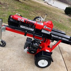 Brand New North Star 24 ton Log splitter with the Kohler Command Pro 5.5hp! 