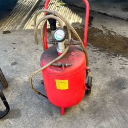 Fluid Pump Evacuator Air Powered 