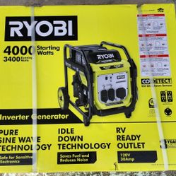 RYOBI

4000-Watt Gasoline Powered Digital Inverter Generator with CO Shutdown

