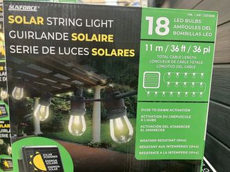 SOLAR STRING LIGHTS BRAND NEW ASKING FOR $40.00