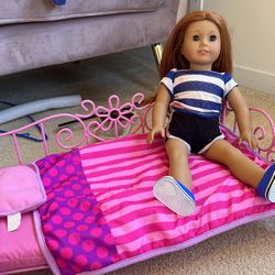 American Girl Doll + Bed