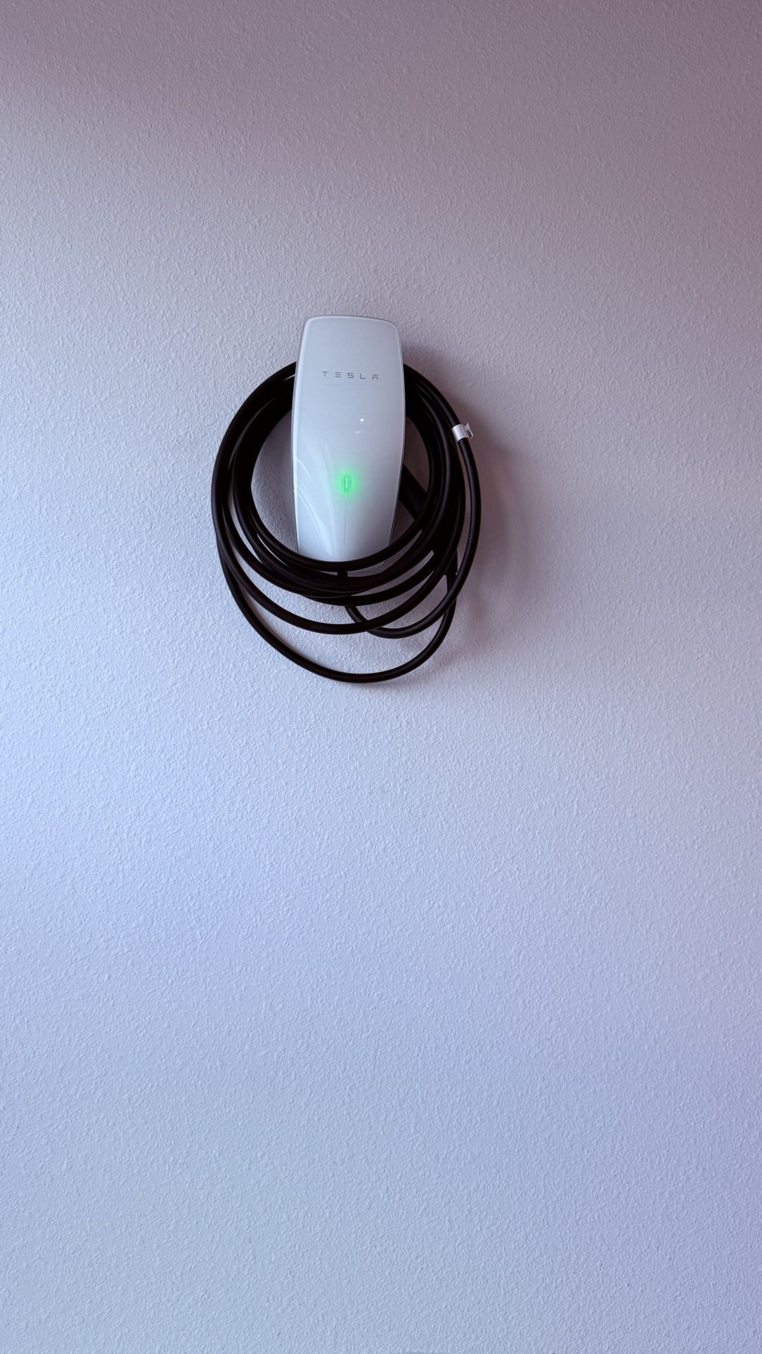 Tesla Wall Charger Installed