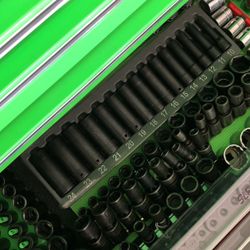 1/2” Drive Snap On Impact Socket Set Metric 