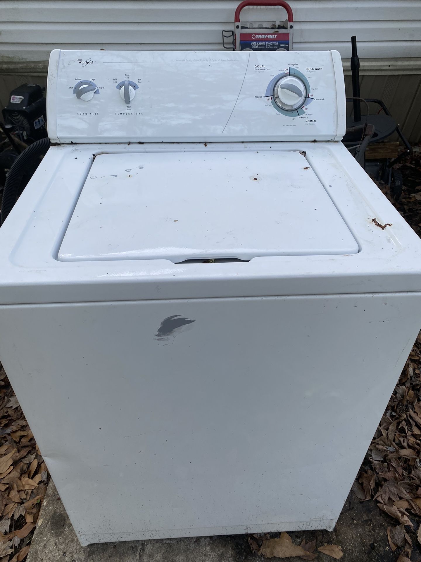 Whirlpool Washer