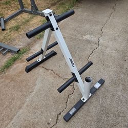 Fitness gear weight tree rack