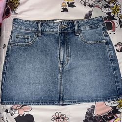 Pacsun Jean Skirt