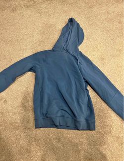 Lululemon Mens Blue Steady State Pullover Hoodie Small