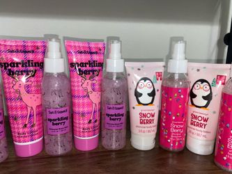 Shimmery body lotion & mist set