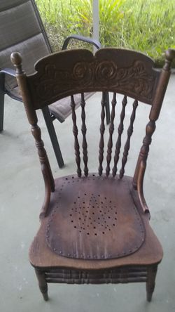 Antique Carved Chair