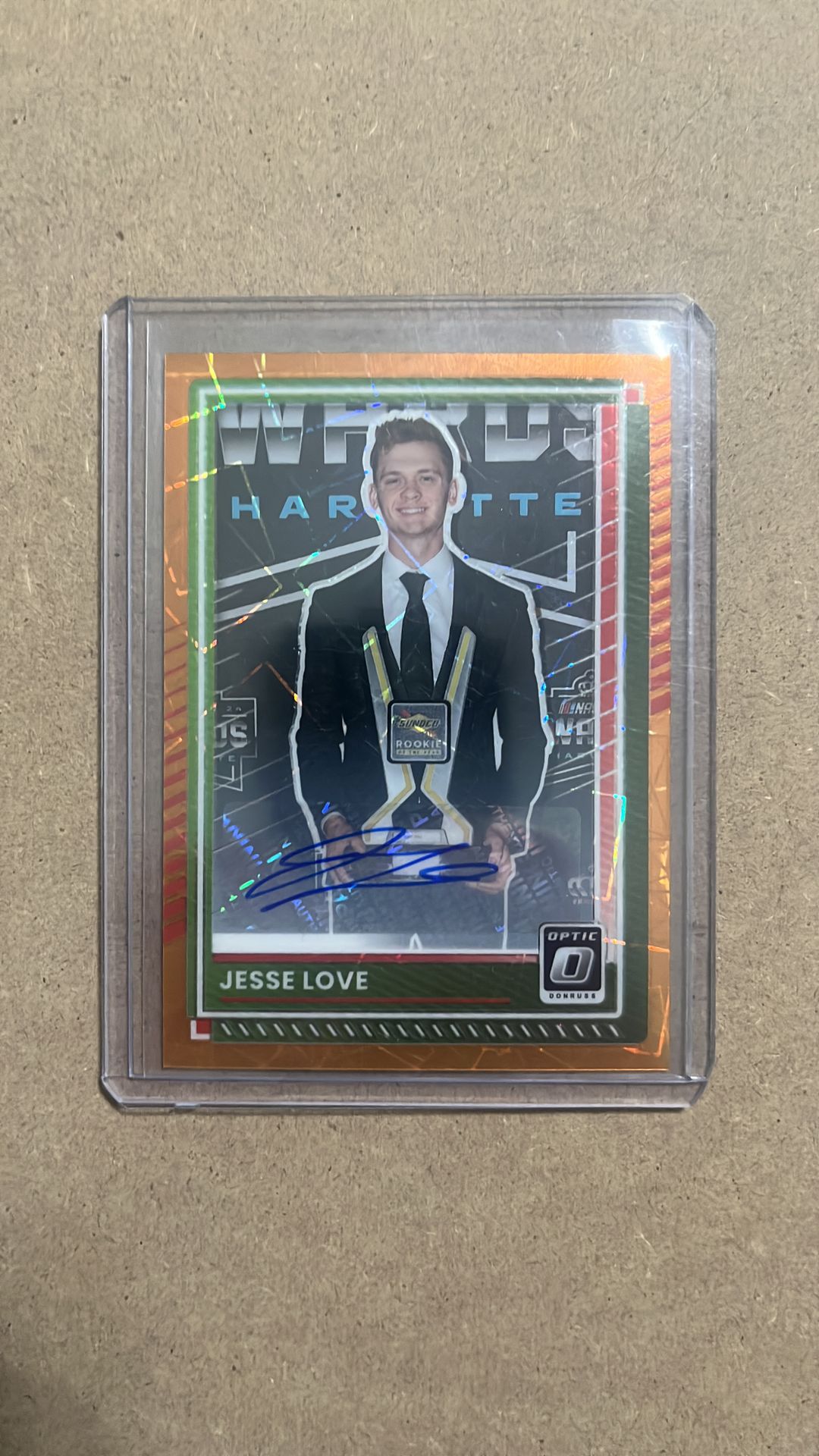 Donruss optic NASCAR auto