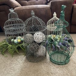 4 Bird Cages