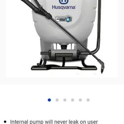 Husqvarna 4-gallon backpack garden sprayer