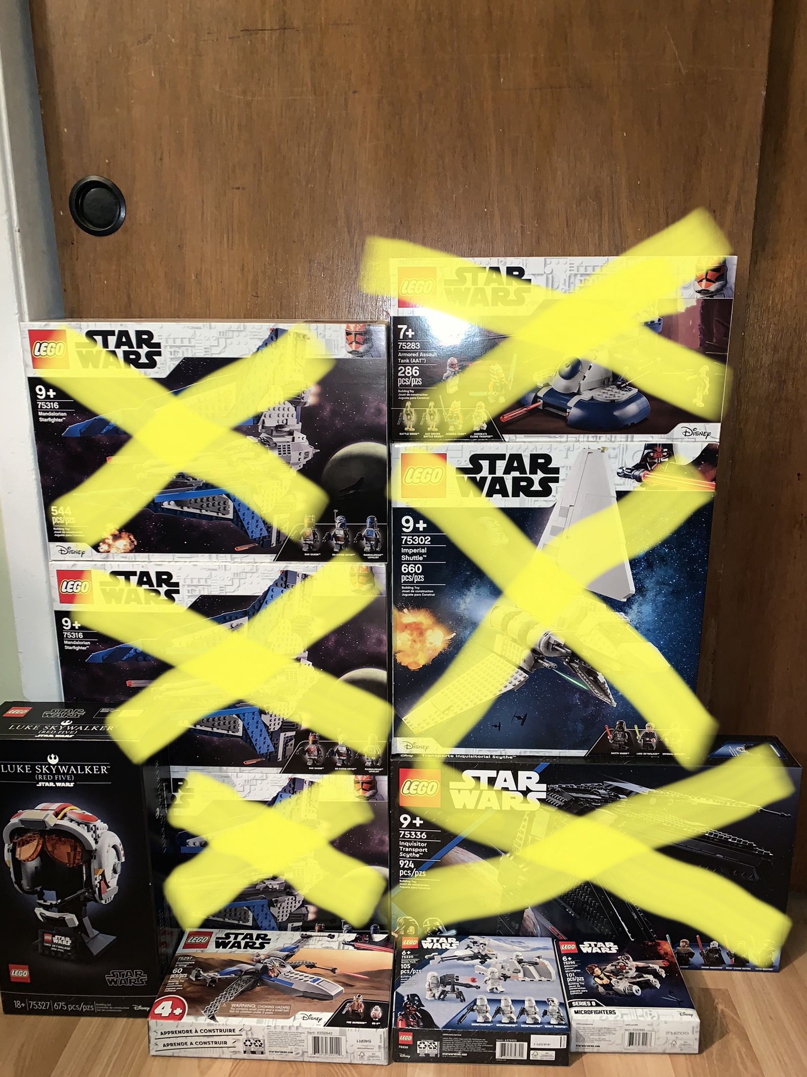 LEGO StarWars Sealed Sets (READ DESCRIPTION) 