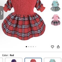 Dog Christmas Dress 