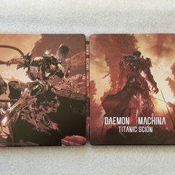 Daemon X Machina Custom made Steelbook/SteelUp Case PS4/PS5/Xbox (No Game) New