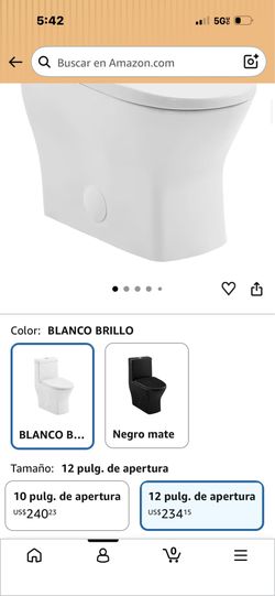 Toilet nuevo en caja