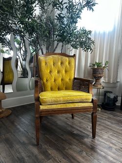 Vintage Velvet Chair