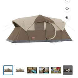 10 person tent with stakes 