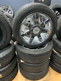 22 chrome wheels rims tires 285/45r22