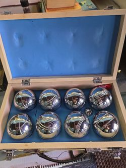Logix 11 Piece Deluxe Bocce Ball Set NEW Metal