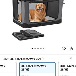 Foldable Dog Crate 