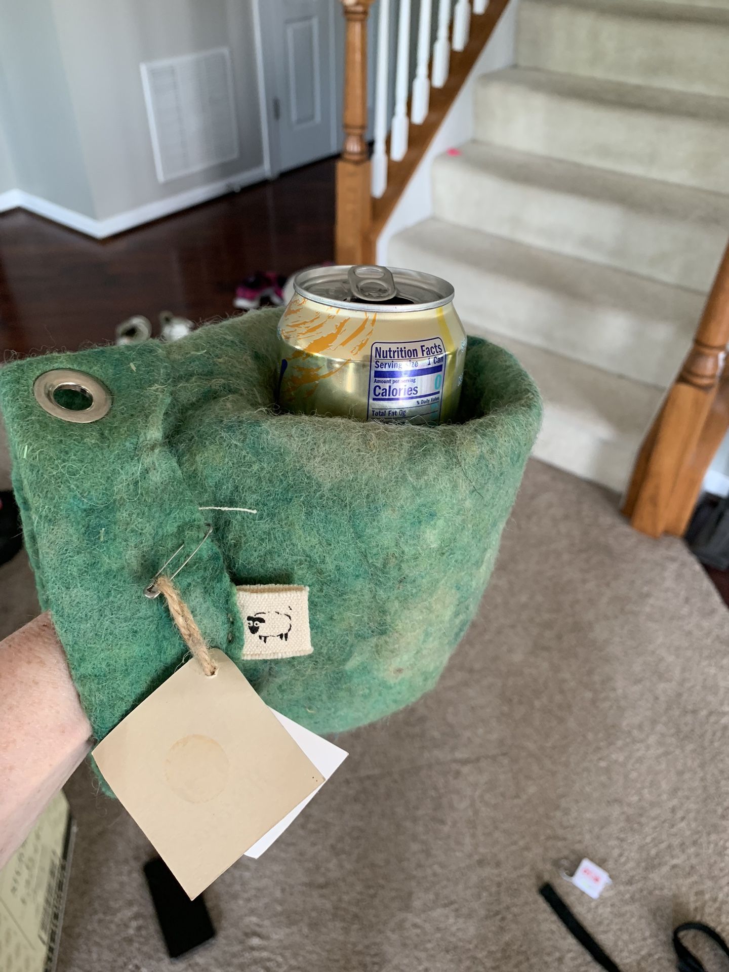 NEW Handmade Wool Drink Mitt