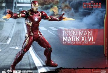 Hot Toys MMS353-D16 Captain America Civil War - Iron Man Mark 46 XLVI Diecast