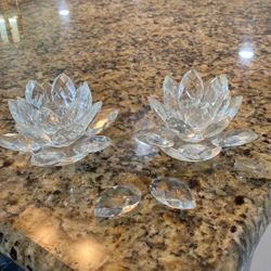 Crystal Candle Holders