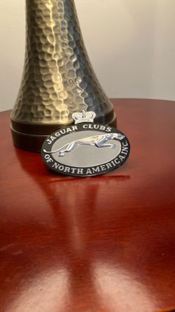 Medallion for Jaguar Clubs of North America 