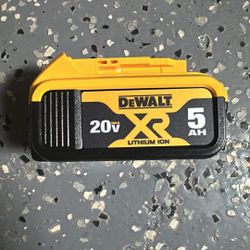 New Dewalt Battery 5 Xr  Genuine 