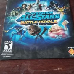 Playstation All Stars Battle Royale PS3 Replacement Video Game Case 
