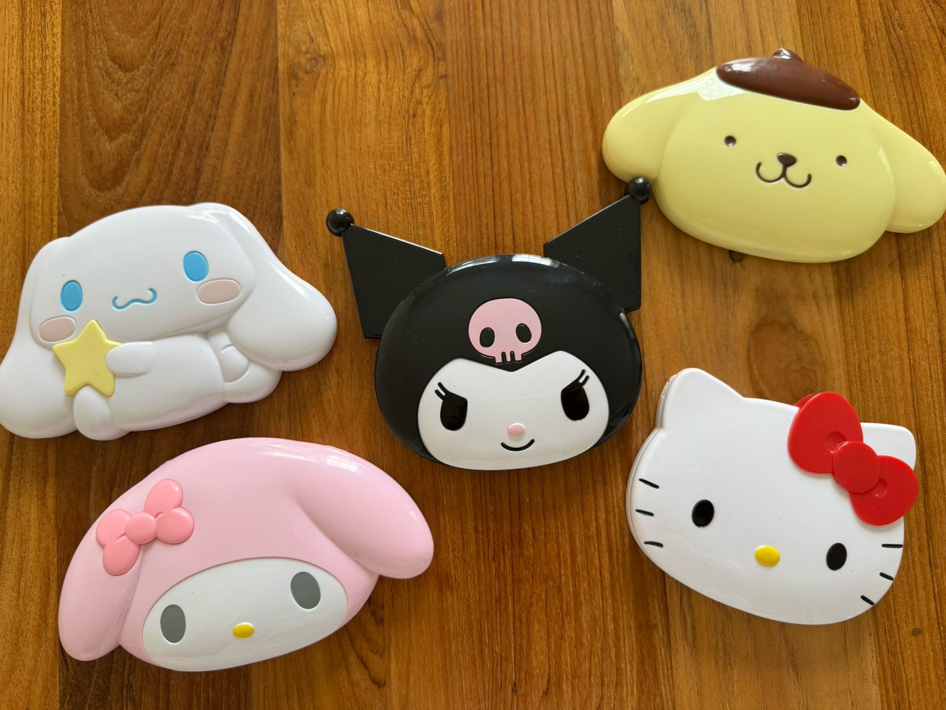 Sanrio Mirror And Comb Sets