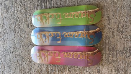 Supreme skateboard Deck Set