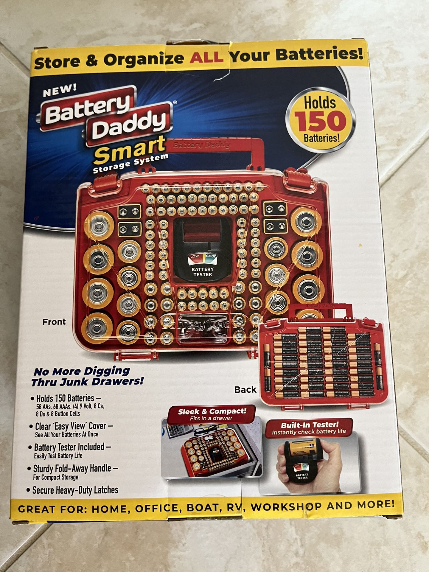 Battery Daddy Smart Storage System for Sale in Pt Orange, FL - OfferUp