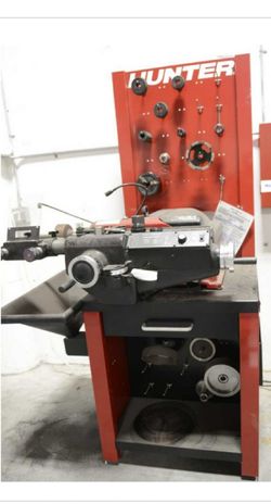 Hunter Bl505 Brake Lathe Rotor Resurface
